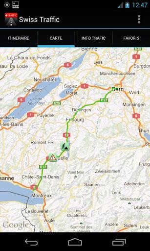 Swiss Traffic - Image screenshot of android app