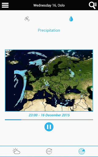 Weather for Norway - Image screenshot of android app