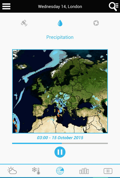 USA Weather forecast - عکس برنامه موبایلی اندروید