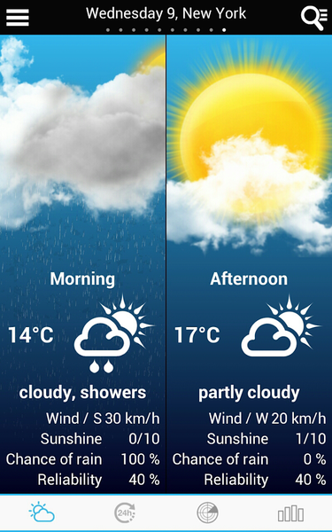 USA Weather forecast - Image screenshot of android app