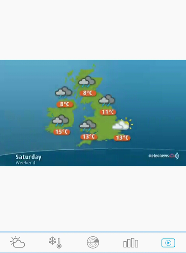 Weather for the World - Image screenshot of android app