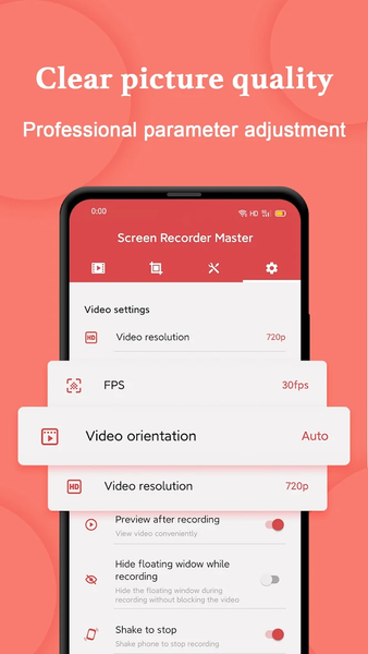 Screen Recorder With Audio - Image screenshot of android app
