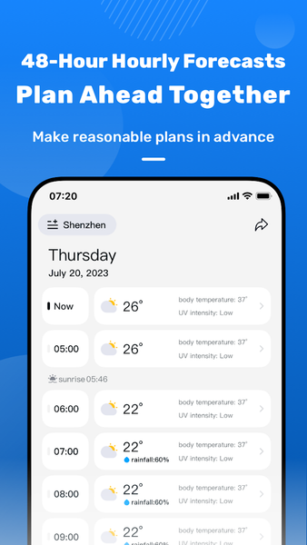 VeryFitWeather - Image screenshot of android app