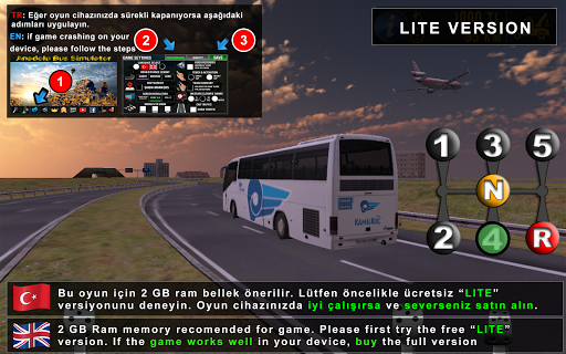 Anadolu Bus Simulator - Lite - عکس بازی موبایلی اندروید