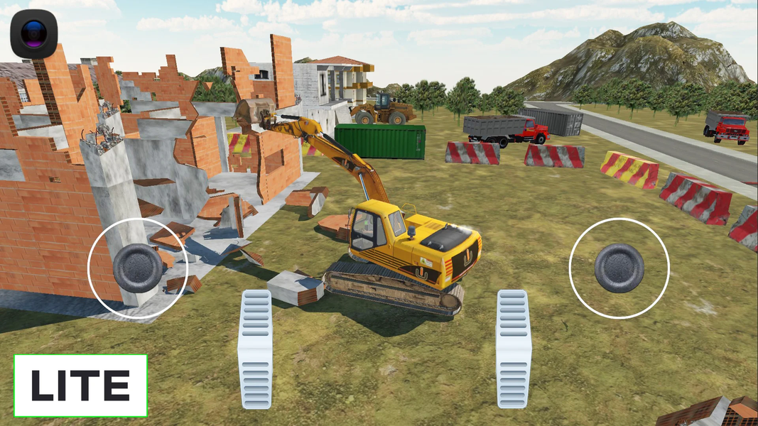 Excavator Simulator RMAKE (LT) - Image screenshot of android app