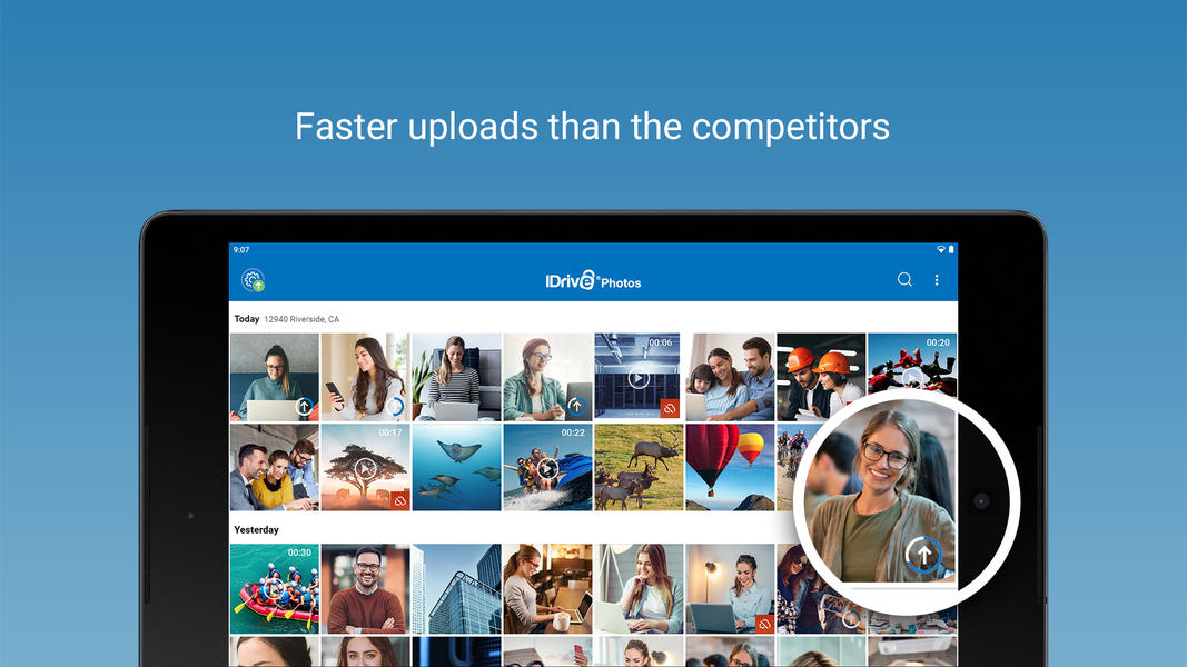 IDrive Photo Backup - Image screenshot of android app