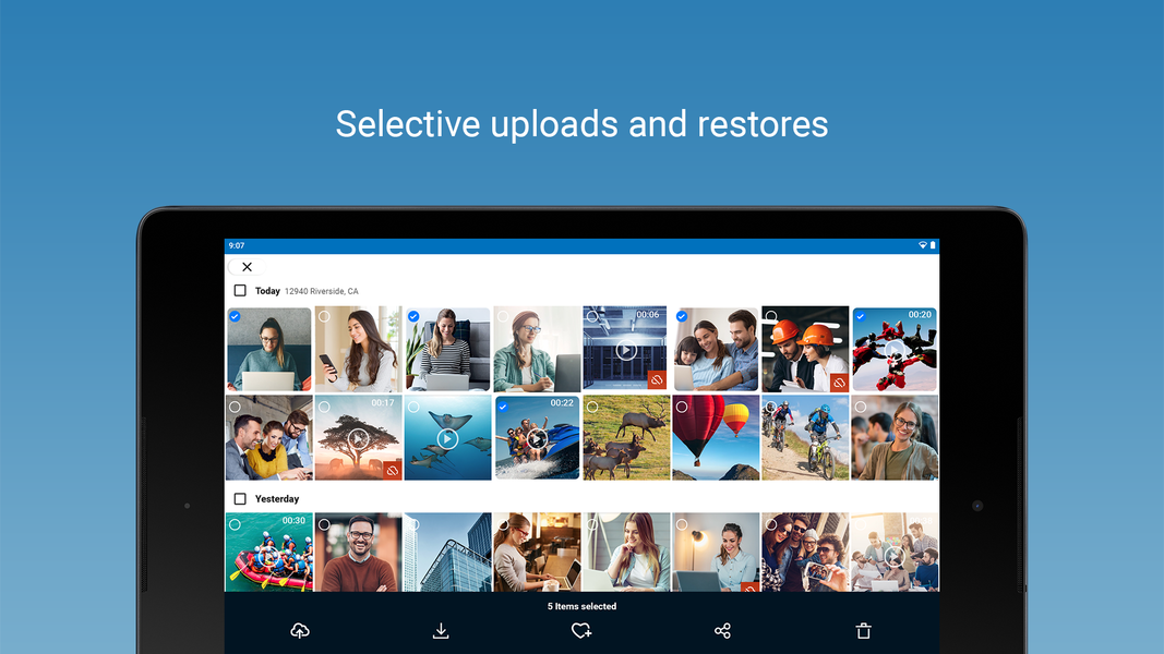 IDrive Photo Backup - Image screenshot of android app