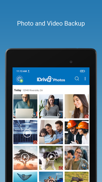 IDrive Photo Backup - Image screenshot of android app