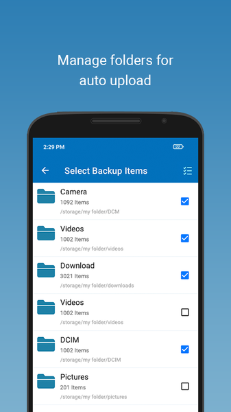 IDrive Photo Backup - Image screenshot of android app
