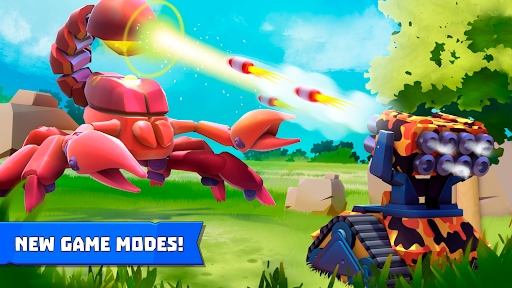 Tanks a Lot - 3v3 Battle Arena - Gameplay image of android game
