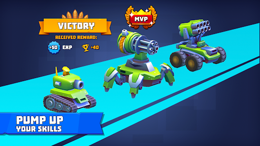 Tanks a Lot - 3v3 Battle Arena - Gameplay image of android game