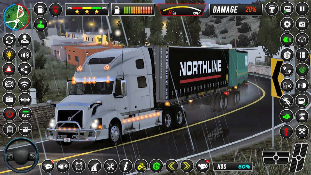 US Truck Driving Cargo Game ۳D - عکس بازی موبایلی اندروید