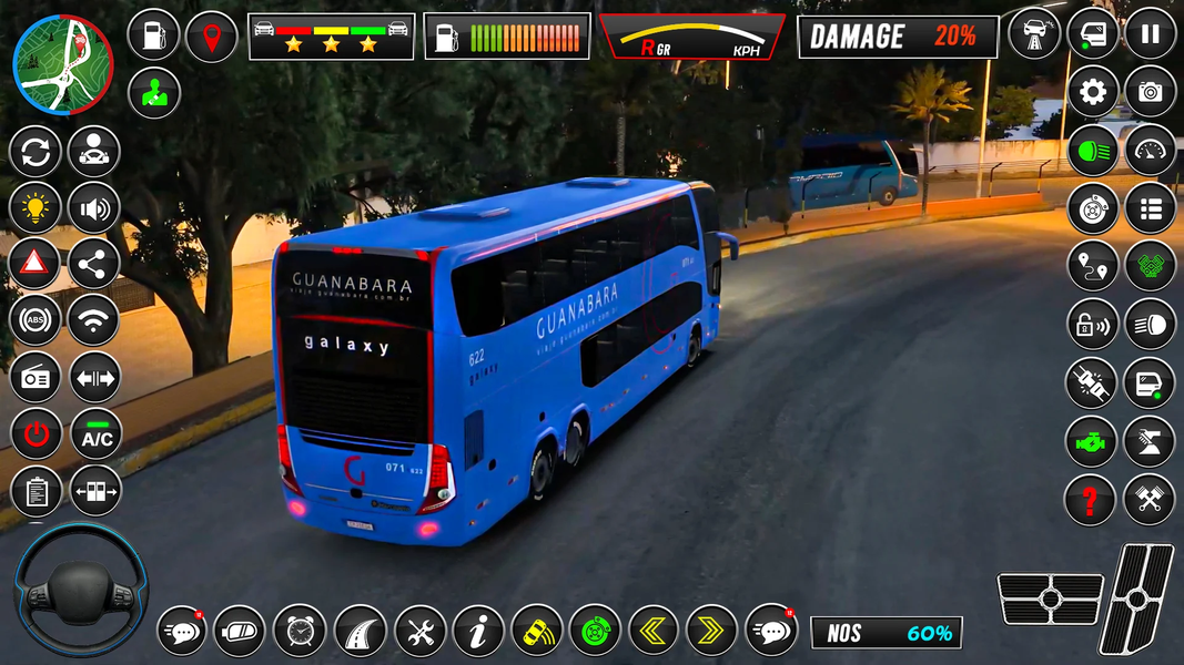 Bus Driving Game ۳D US Bus Sim - عکس بازی موبایلی اندروید