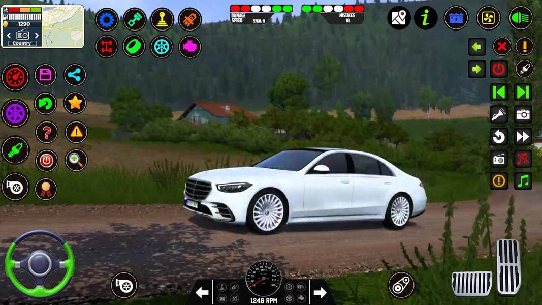 Car Driving School Car Game ۳D - عکس بازی موبایلی اندروید