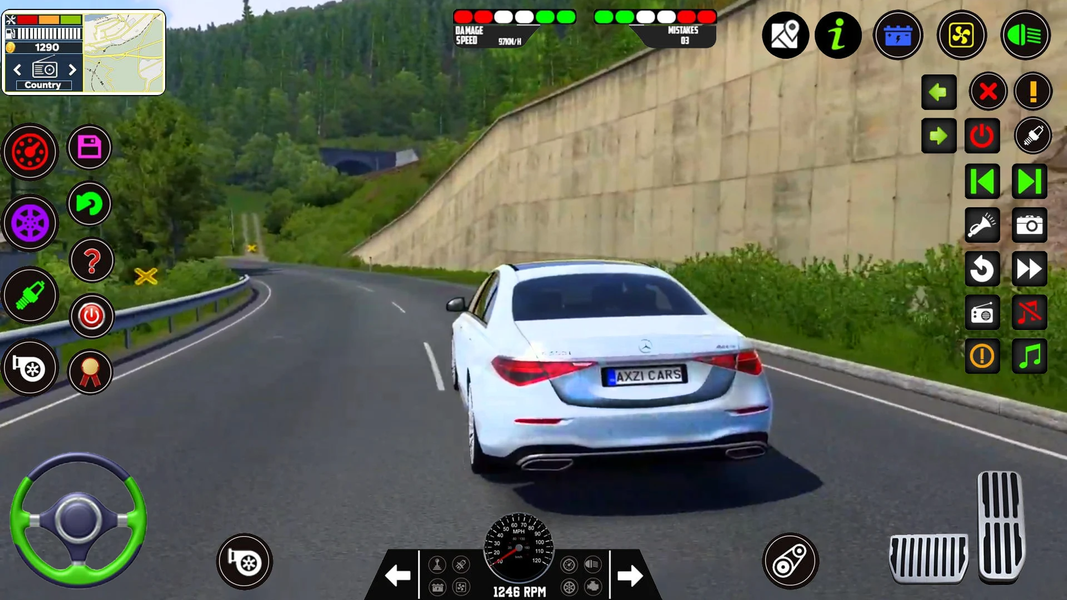 Car Driving School Car Game ۳D - عکس بازی موبایلی اندروید