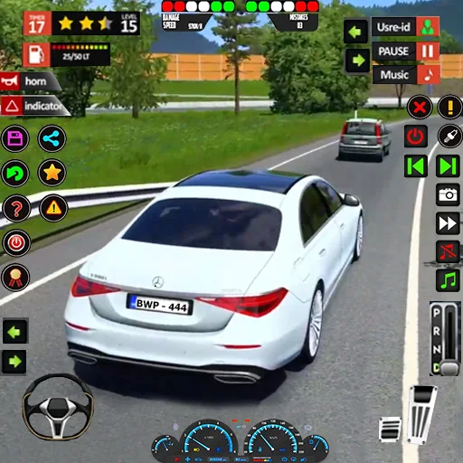 Car Driving Car Games 2024 - Gameplay image of android game