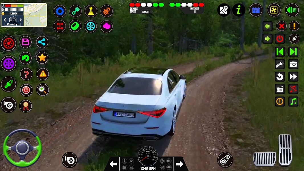 Car Driving School Car Game ۳D - عکس بازی موبایلی اندروید