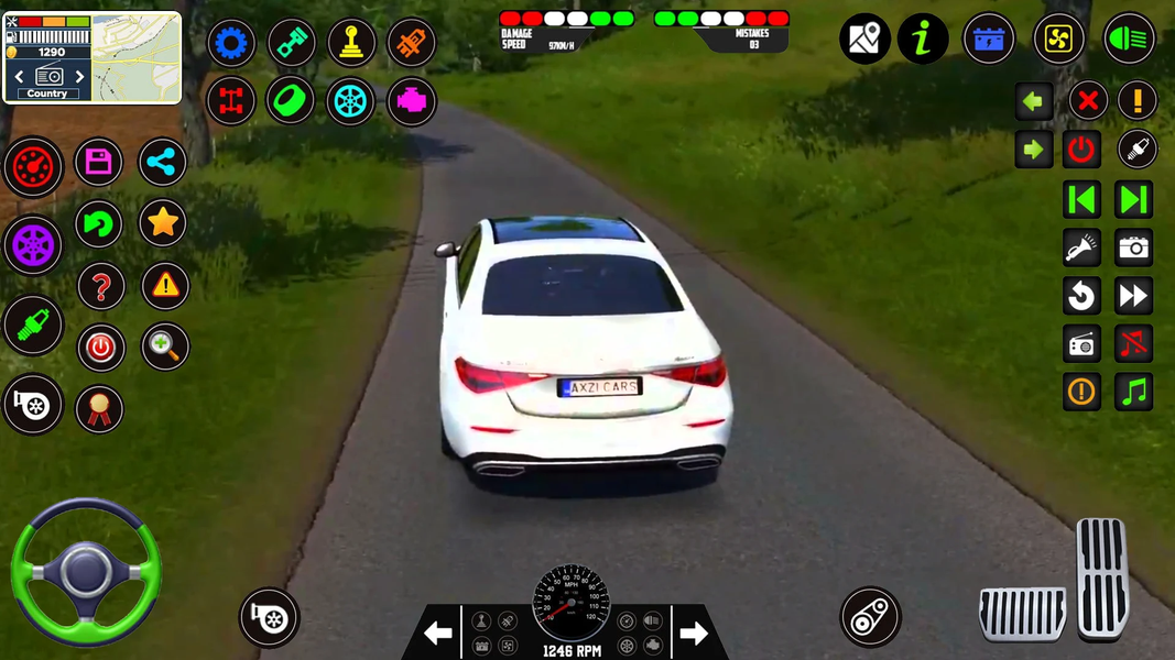 Car Driving School Car Game ۳D - عکس بازی موبایلی اندروید