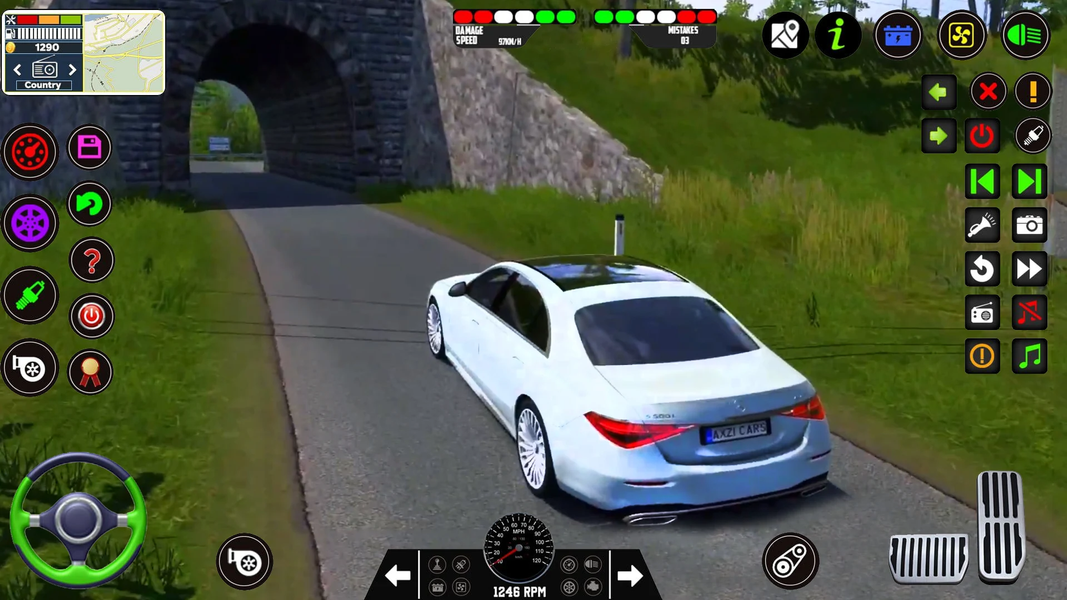 Car Driving School Car Game ۳D - عکس بازی موبایلی اندروید