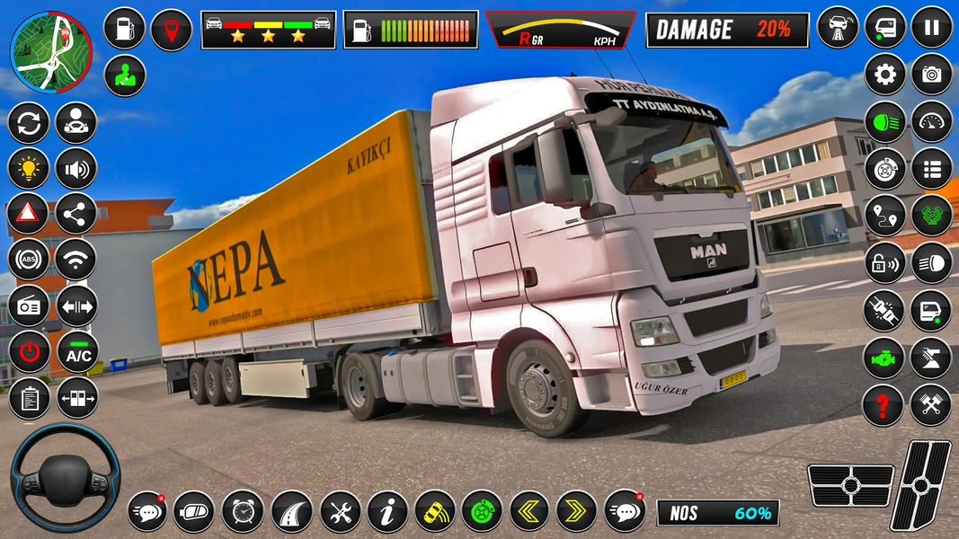 Industrial Truck Simulator 3D - Gameplay image of android game
