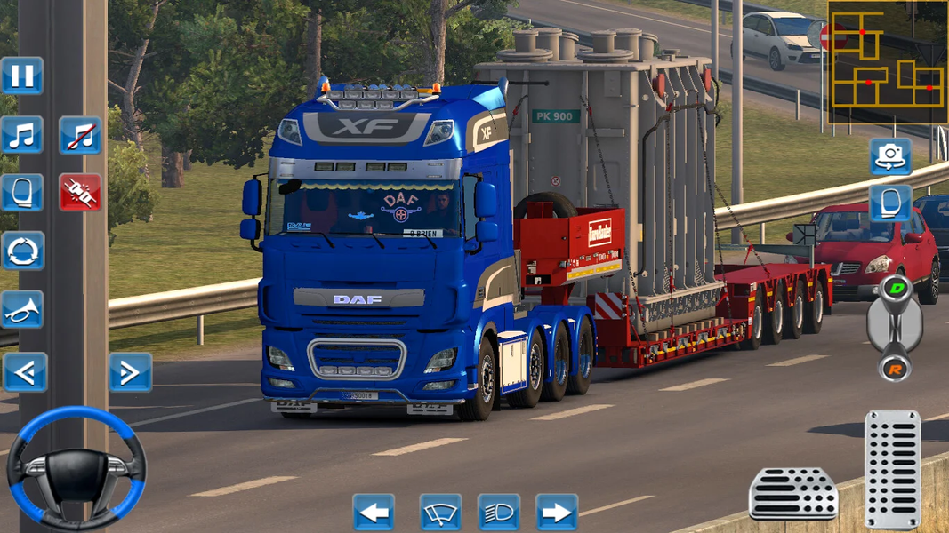 Industrial Truck Simulator 3D - Gameplay image of android game