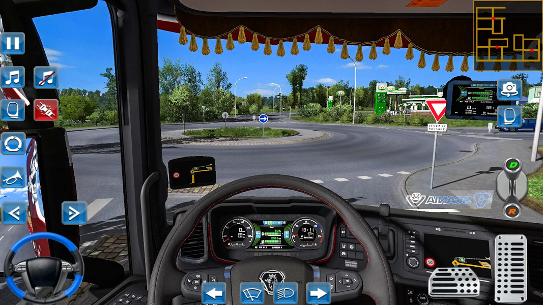 Truck Simulator 2023 Truck 3D - Gameplay image of android game