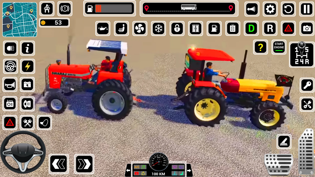 Indian Tractor Simulator 2018 - عکس بازی موبایلی اندروید