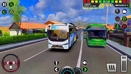 Bus Driving Coach Bus Sim ۳D - عکس بازی موبایلی اندروید