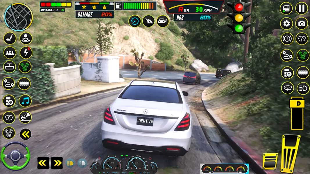 Open world Car Driving Sim ۳D - عکس بازی موبایلی اندروید