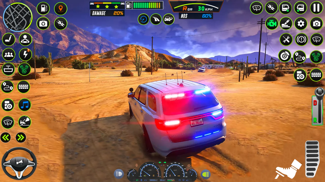 Police Car Driving Cop Chase - عکس بازی موبایلی اندروید