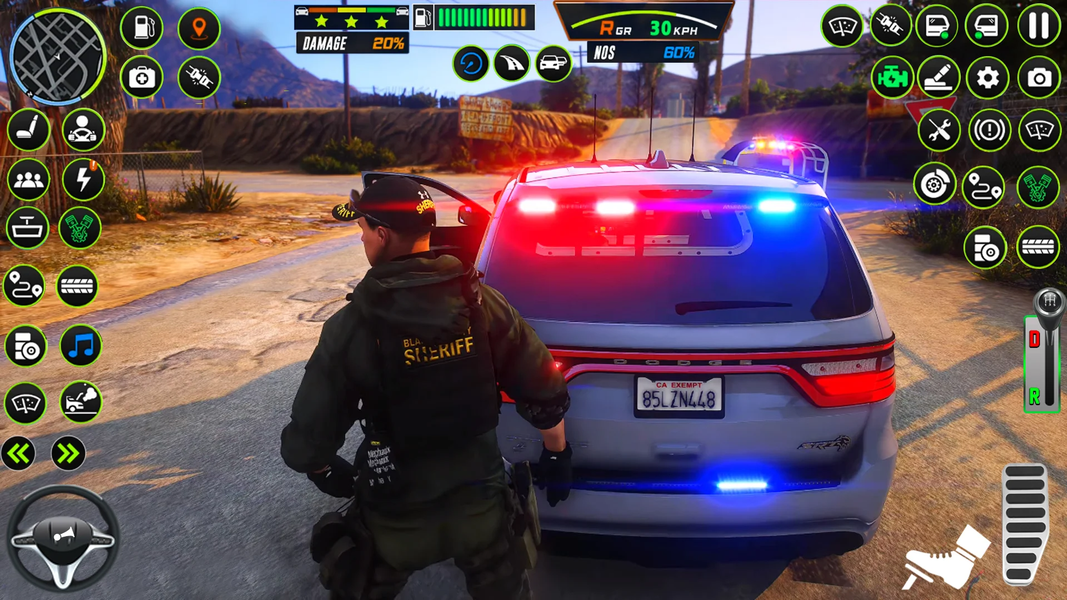 Police Car Driving Cop Chase - عکس بازی موبایلی اندروید