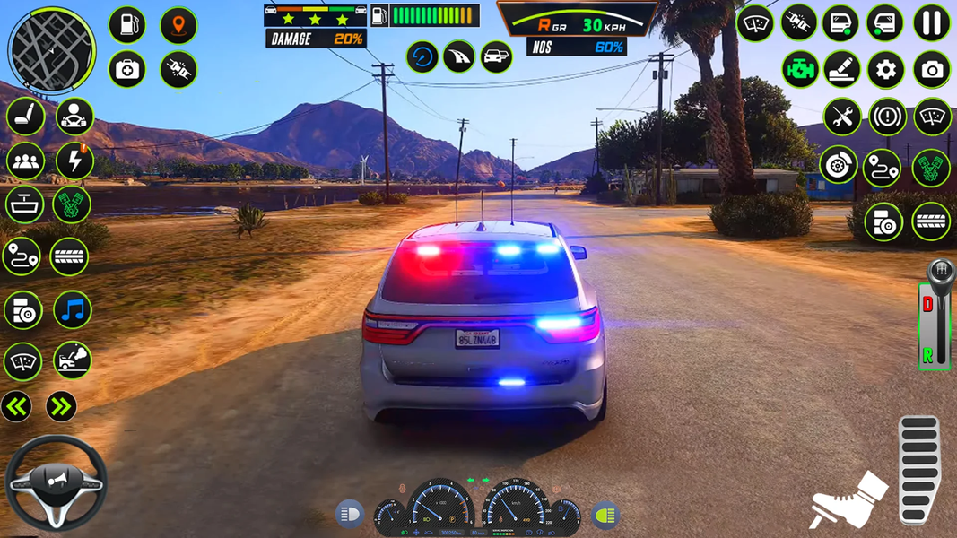 Police Car Driving Cop Chase - Gameplay image of android game