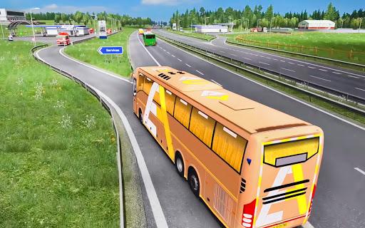Bus Simulator 2022 Coach Game - Gameplay image of android game