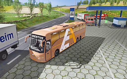 Offroad Bus Driving Bus Sim ۳D - عکس بازی موبایلی اندروید