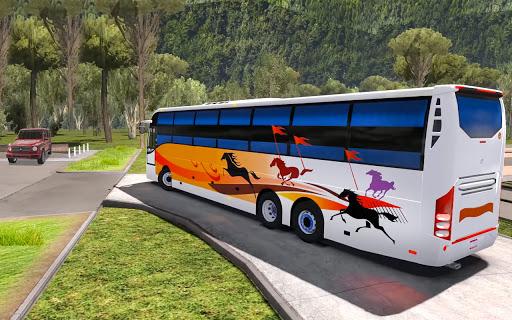 Bus Simulator 2022 Coach Game - Gameplay image of android game