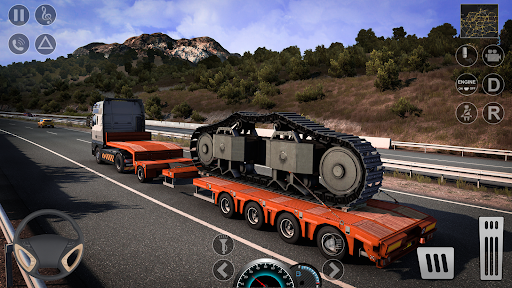 Euro Truck Simulator ۳D - Real - عکس برنامه موبایلی اندروید
