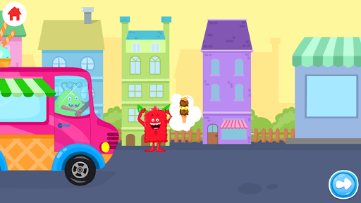 Garbage Truck Games for Kids - Free and Offline - Gameplay image of android game