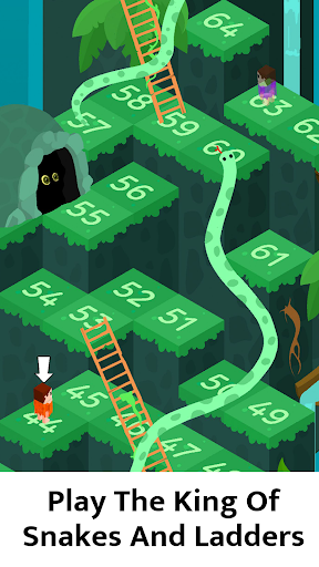 Snakes and Ladders Board Games - Gameplay image of android game