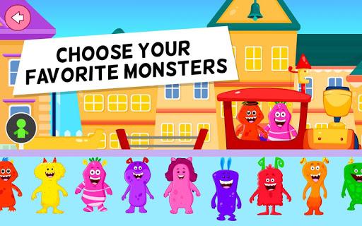 My Monster Town - Toy Train Games for Kids - عکس بازی موبایلی اندروید