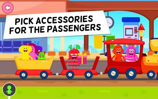 My Monster Town - Toy Train Games for Kids - عکس بازی موبایلی اندروید