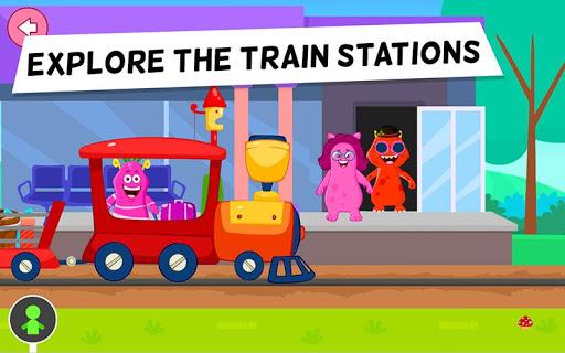 My Monster Town - Toy Train Games for Kids - عکس بازی موبایلی اندروید