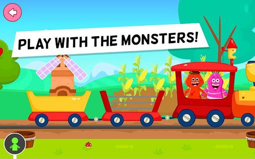 My Monster Town - Toy Train Games for Kids - عکس بازی موبایلی اندروید