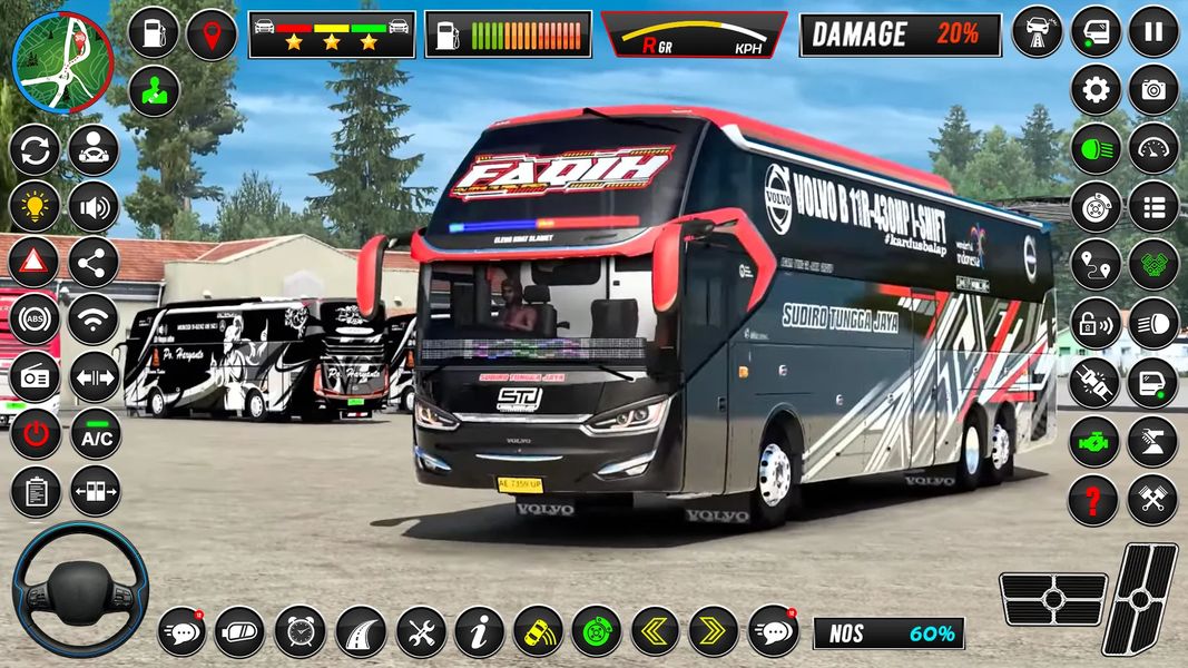 Bus Simulator Game - Bus Games - Gameplay image of android game