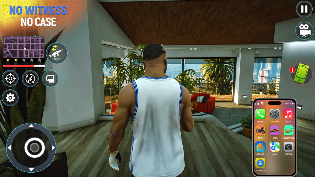 Crazy Gangster Game Ultimate - Gameplay image of android game