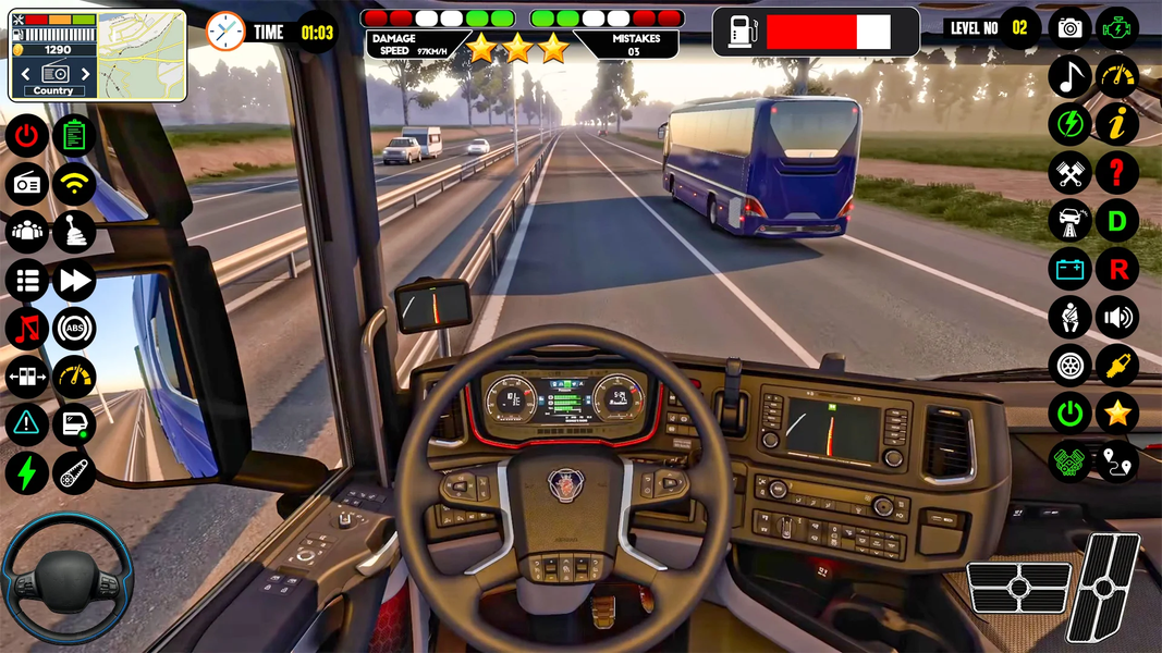 US Cargo Truck Driving ۳D Game - عکس بازی موبایلی اندروید