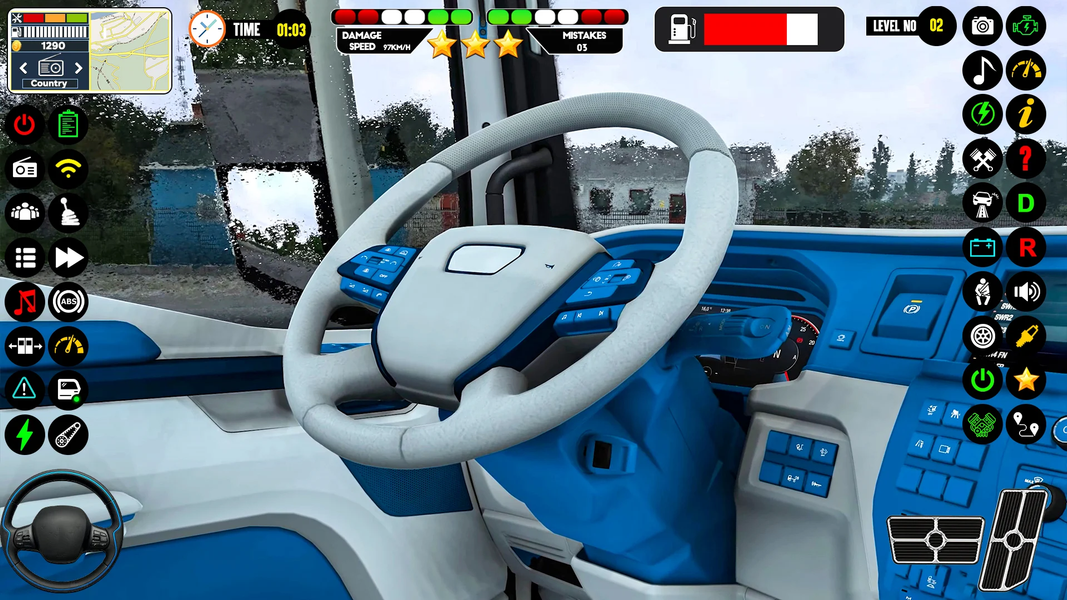 US Cargo Truck Driving 3D Game - Gameplay image of android game