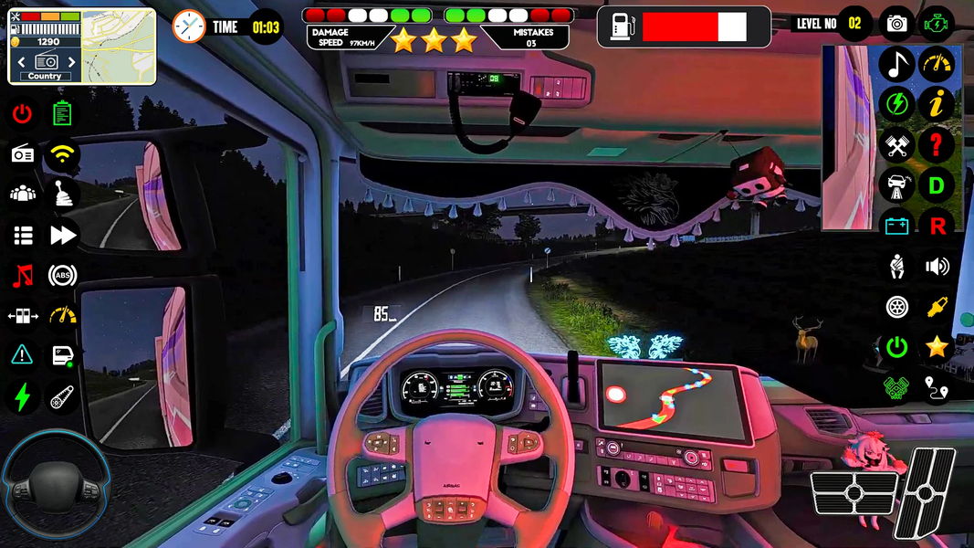 US Cargo Truck Driving ۳D Game - عکس بازی موبایلی اندروید