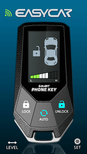 Easycar smart phone key - Image screenshot of android app