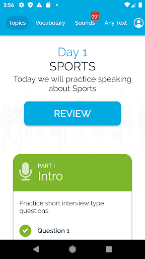 IELTSAce - Instant IELTS speaking score - Image screenshot of android app