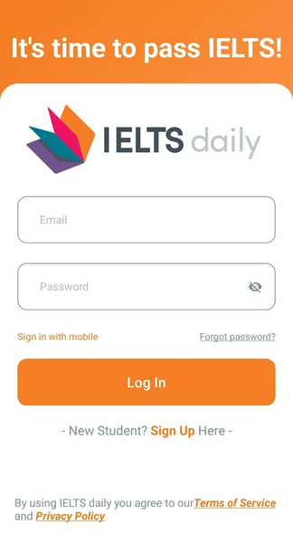 IELTS Daily - عکس برنامه موبایلی اندروید